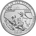 War in the Pacific National Historical Park quarter