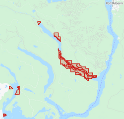 Treaty Settlement Lands in the Effingham and Nahmint Areas