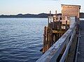 The Seagate Wharf in Port Hardy