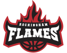 Rockingham Flames logo