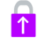 Purple padlock