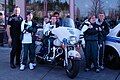 Washington Special Olympic Athletes and Redmond Police Officer at a fundraising & awareness event