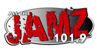 WRBP logo, during the "Jamz 101.9" era.