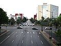 Intersection under which the station is located.