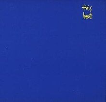 A blue background with the words "This Heat" written in small, yellow handwritten font in the top-right quarter of the image.