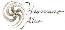 Hurricane Alice logo