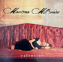 This is the cover art of the Martina McBride and Jim Brickman song "Valentine".