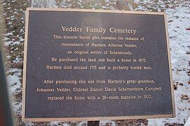 Inscription in the graveyard