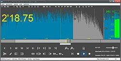 Editing audio in mp3DirectCut