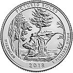 Pictured Rocks National Lakeshore quarter