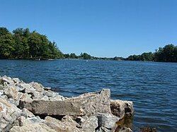 Dam at Lake Waynoka