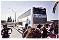 A double decker tour bus in Madrid