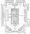 Design for the courtyard garden at the Winter Palace, for Tsaritsa Maria Feodorovna, now altered.