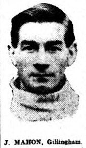 Footballer Jack Mahon