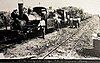 Sugar cane train in the Lafayette Refinery in Arroyo, Puerto Rico