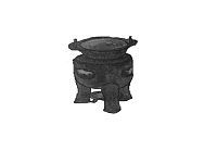 A brazier style of tea stove