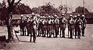 Nyasaland Volunteer Reserve soldiers in 1914/15