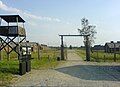 Guard tower at Birkenau