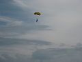 Parachuting over Skydive Kentucky drop zone