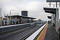 Eastbound view from Platform 2, May 2023