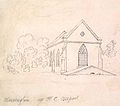 Newington House Chapel, undated drawing