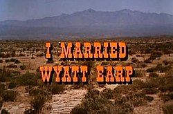 Logo for "I Married Wyatt Earp"