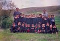 Necmettin Parlar and Servet Köroğlu with students in 1992